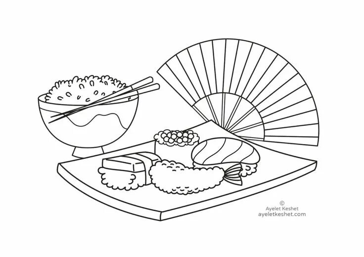 Fish, ginger, japanese, rice, roll, sushi, wasabi icon - Download on Iconfinder