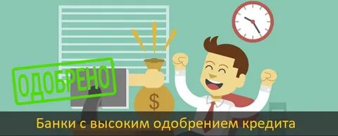 Банки одобряющие кредит