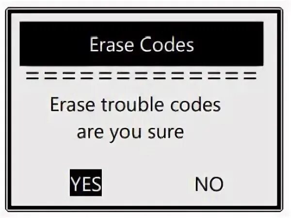 Code erase. Code erase