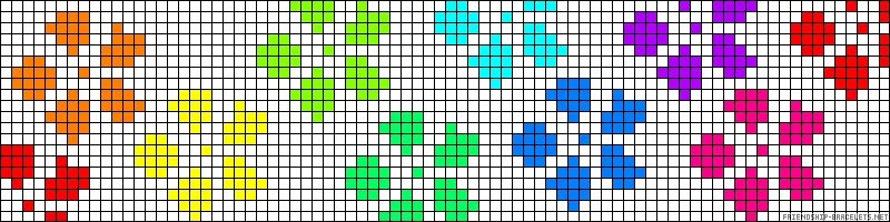 Прямое прямое цветами. Узоры для фенечек прямого плетения. прямое плетение фенечек. схемы фенечек цветов. фенечки прямого плетения цветы.