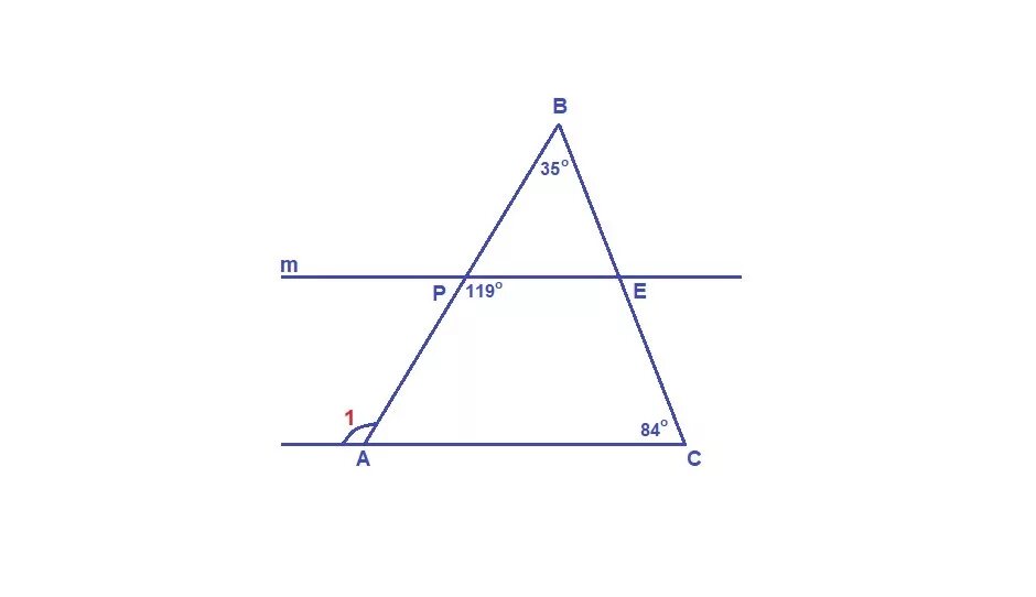 Прямая пересекает (ABC). Угол 35. АВ пересекает угол. В треугольнике АВС АВ вс 35.