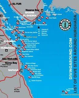 Hurghada карта
