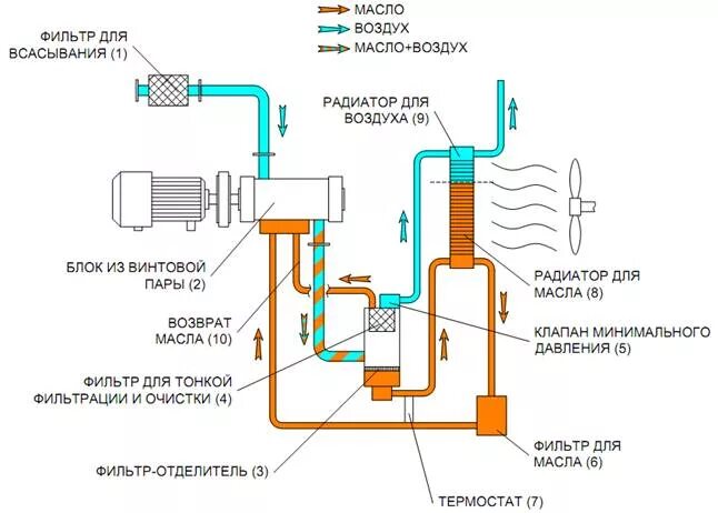 Винтовой компрессор схема устройство принцип действия. Составные части винтового компрессора. Двухступенчатый винтовой компрессор схема. Винтовой компрессор схема и принцип работы.