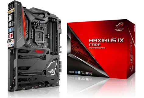 Материнская плата asus rog maximus ix hero