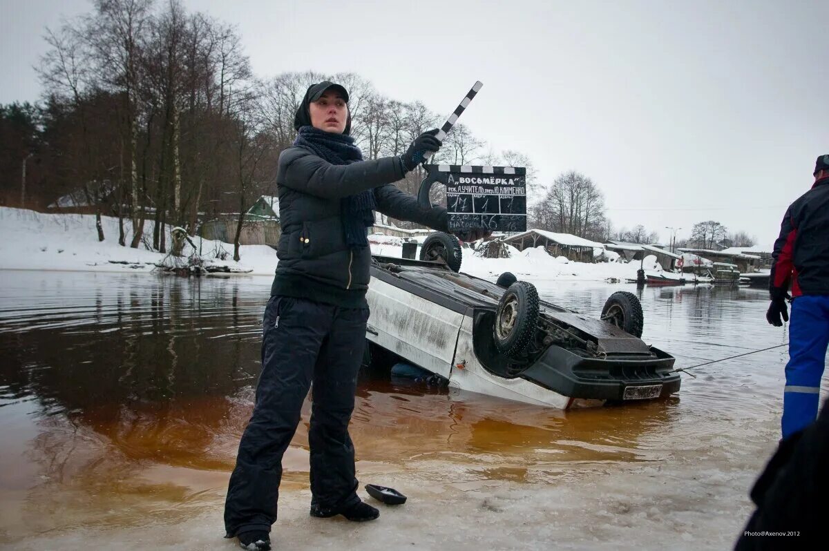 Фото: Восьмерка / Кадр со съемок фильма "Восьмерка" (2013) #1827561