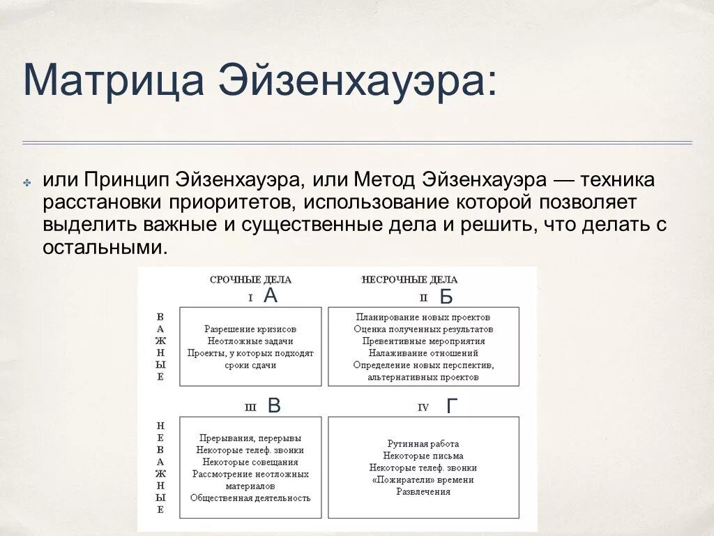 Времени в первую очередь необходимо