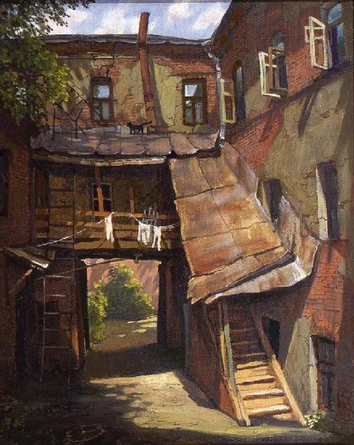 Картины \художницы анны чариной. Московские дворики живопись. Московские дворики живопись. Московские дворики живопись. Московские дворики живопись.