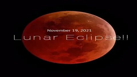 Лунное затмение в ноябре 2023