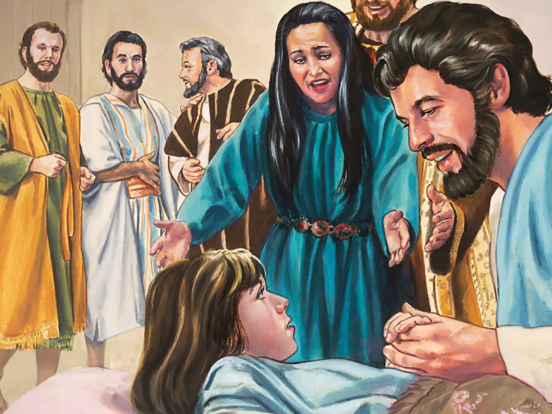 Иисус воскрешает дочь Иаира. Иисус и дочь Иаира. Иисус Христос воскрешает JW. Чудеса Иисуса JW.