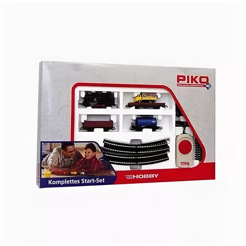 Started set. Железная дорога piko 57111. piko 57111 стартовый набор. piko h0 starter set. немецкая детская железная дорога piko.