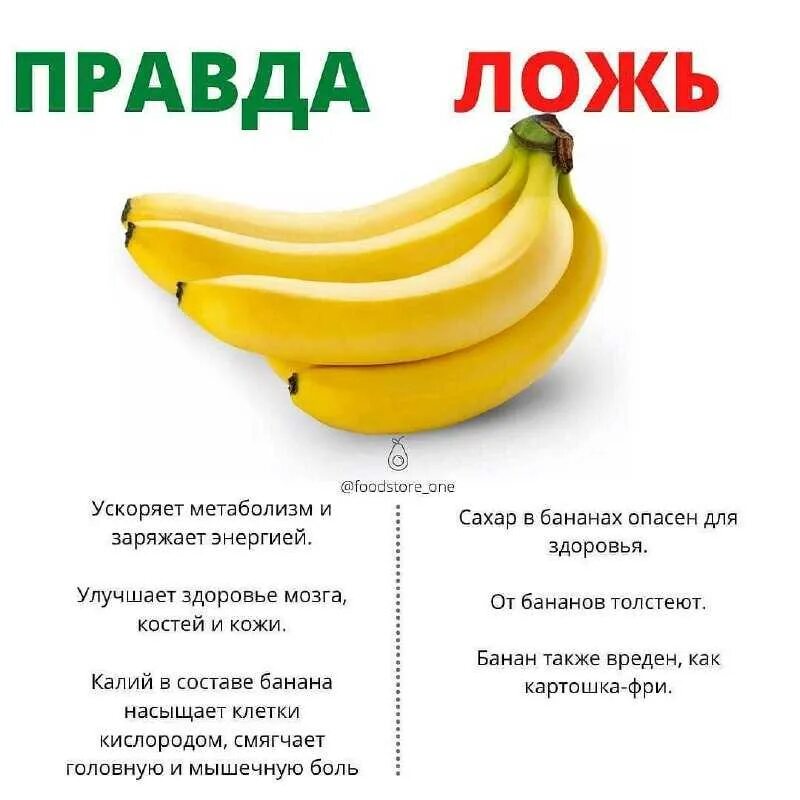 Можно ли поправиться от бананов