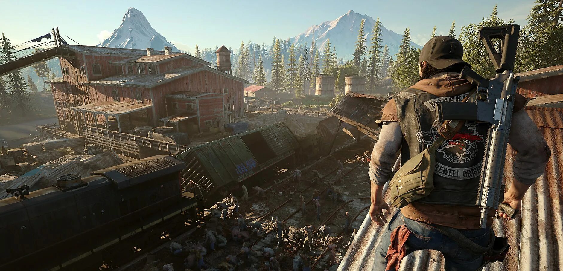 Days gone Xbox 360. Days gone ps3. Days gone картинки. Обои на рабочий стол Days gone.