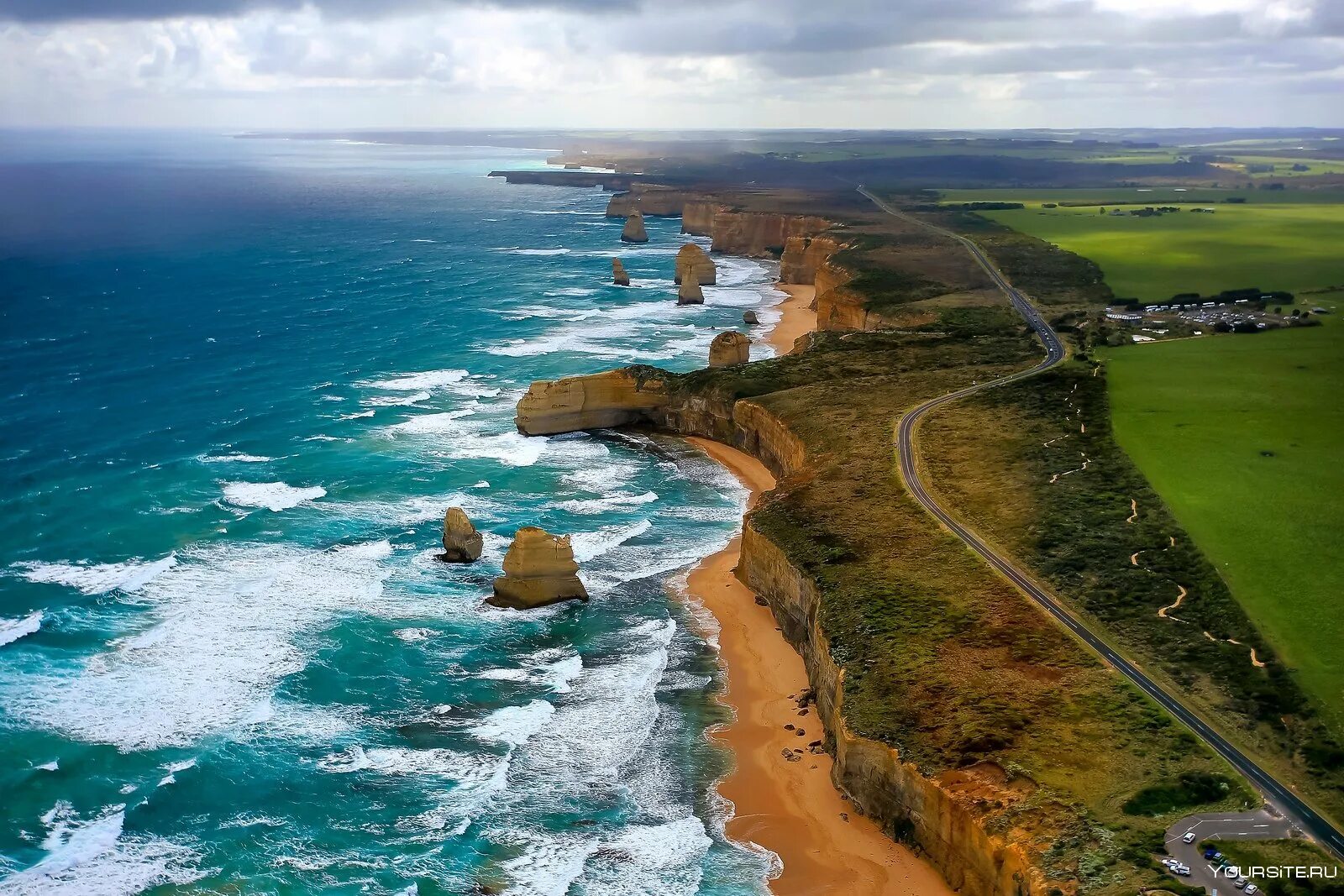 Океан рядом. Грейт оушен роуд, Австралия. Великая Океанская дорога (great Ocean Road). Great Ocean Road Австралия. 12 Апостолов Австралия.