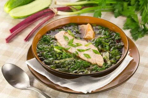 Ботвинья рецепт горячая с мясом