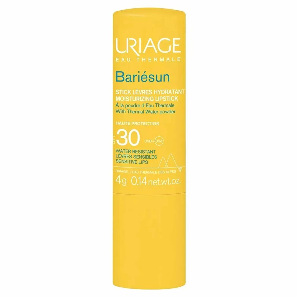 Стик uriage. Uriage Bariesun Stick SPF. Uriage Bariesun SPF 30. Урьяж Барьесан стик для губ солнцезащитный spf30. Урьяж Барьесан стик для губ солнцезащитный spf30 4г u08412.