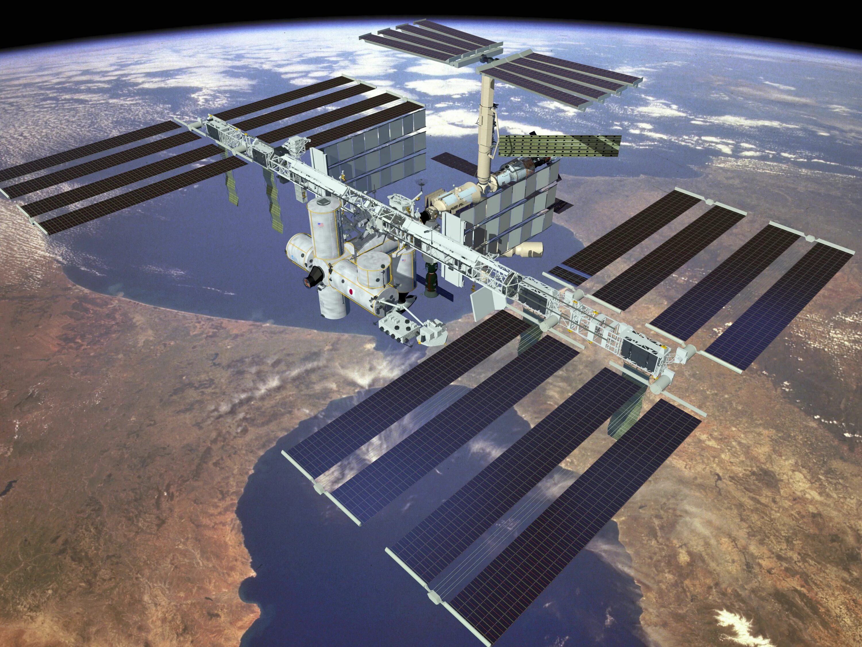 Какая космическая станция сейчас работает. Международная Космическая станция МКС. Станция ISS. Космическая орбитальная станция МКС. Axiom-1 Space.