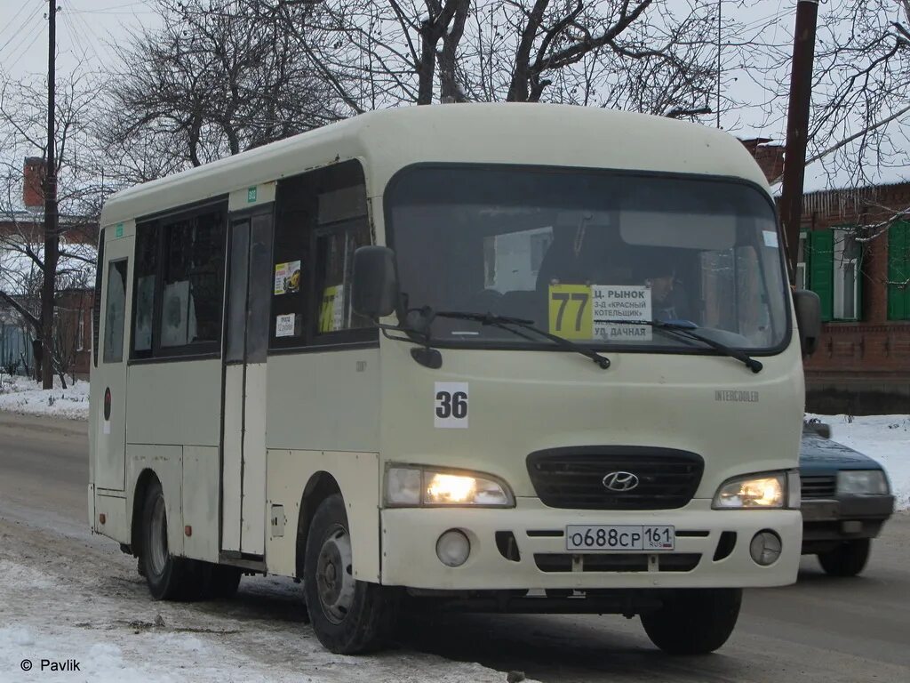 Маршрут 77 автобуса ростов