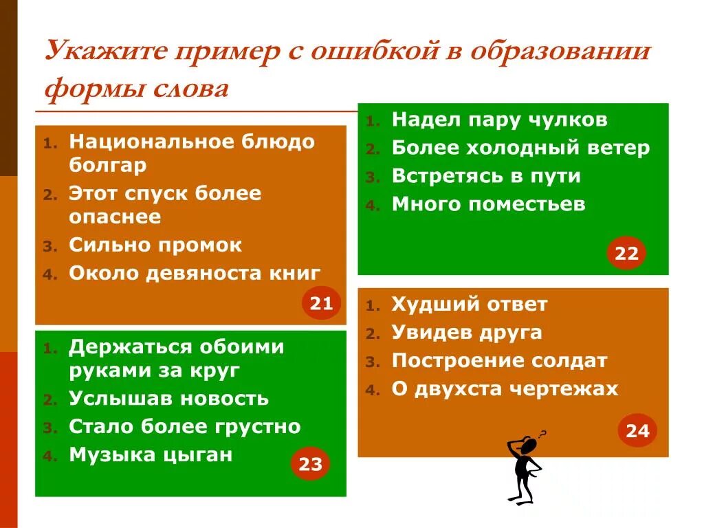 Укажите примеры со словообразовательными ошибками Словообразование в английском языке