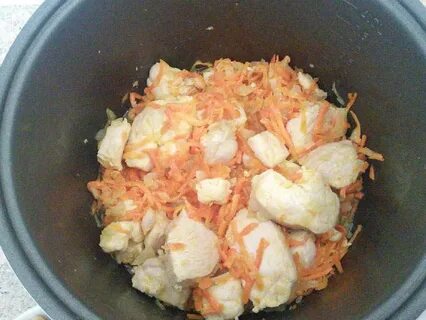 Лук и морковь в мультиварке
