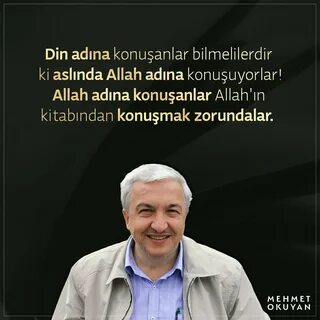 Din adına konuşanlar bilmelilerdir ki aslında Allah adına konuşuyorlar. 