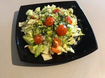 Салат из айсберга рецепт с яйцом