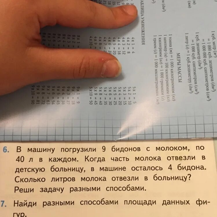 На 1 машину погрузили 35 одинаковых ящиков. Задача номер 6. Задача в машину погрузили 9 БИДОНОВ С молоком. Задача в машину погрузили 9 БИДОНОВ С молоком по 40 литров. Задача номер 6, 2 задача..