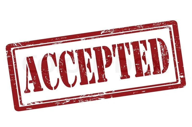 Штамп accepted. Печать принято. Штамп принято. Принято. Accepted send