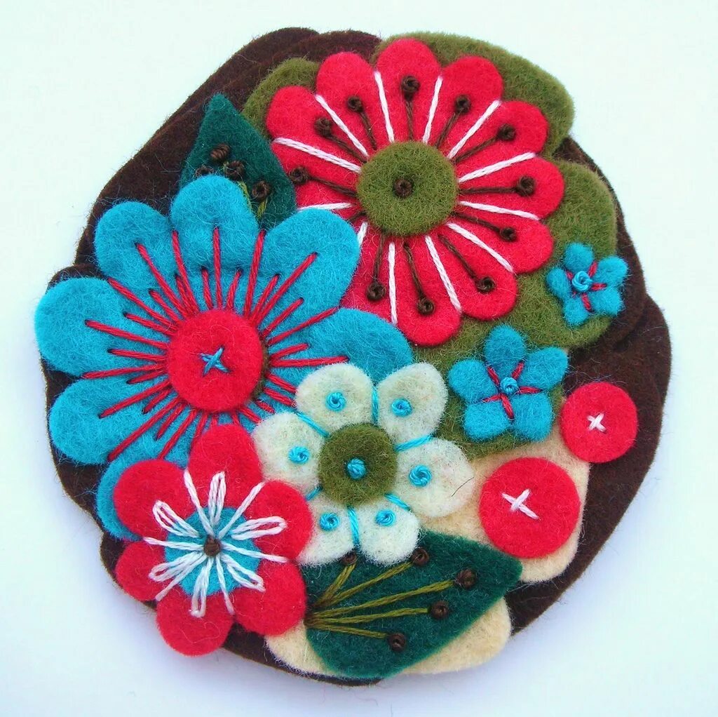 Felt in a well. Поделки из фетра своими руками. Felt in a well. Валяние с детьми 6-7. Новогодние игрушки из фетра.