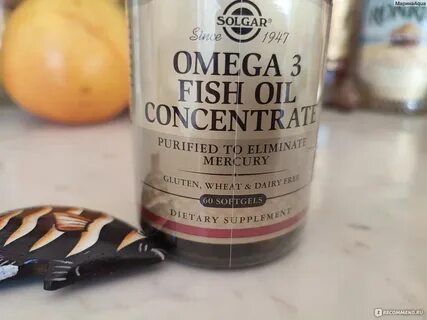 Solgar omega 3 fish oil concentrate