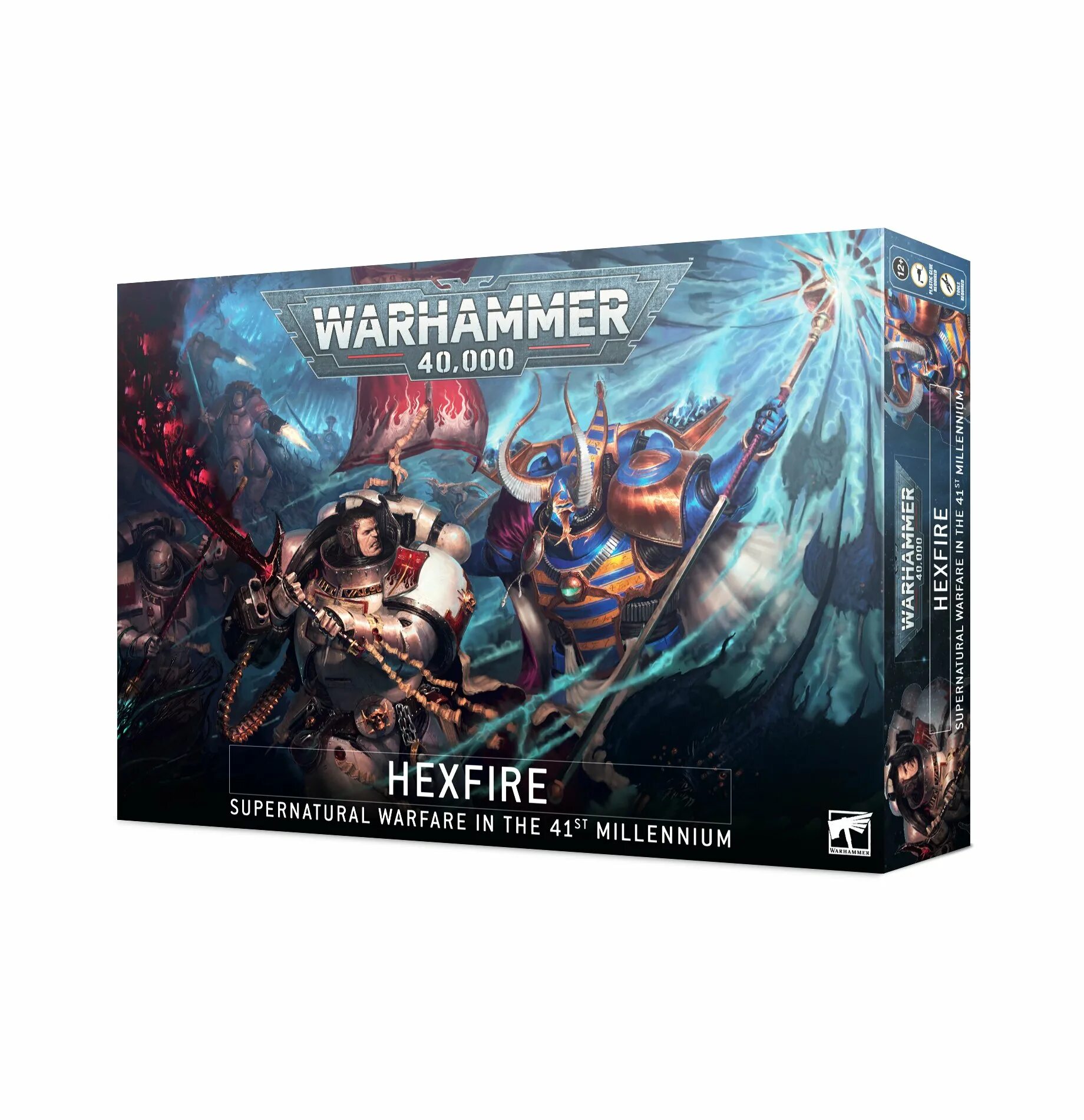 Вархаммер 40к книги. Hexfire Warhammer 40k набор. Кастелян Кроу миниатюра. Combat Patrol Thousand sons. Hexfire коробка.