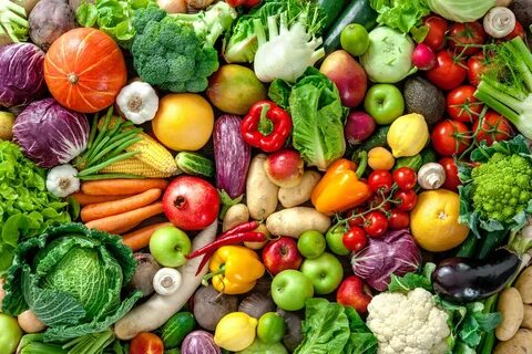 Fruit vegetables fresh