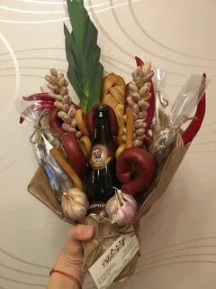 Букет для мужчины пошагово