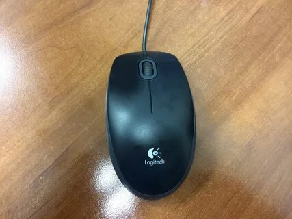 Logitech optical b100 black