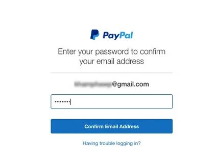 Confirm email address