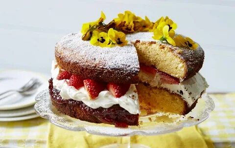 The cake tasted