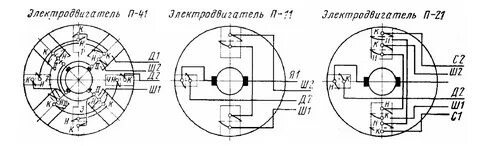 Двигатель постоянного схема подключения
