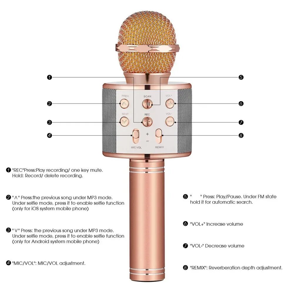 Микрофон работает как динамик. Ws-858 wireless microphone. ws-858 беспроводной караоке. микрофон караоке для детей ws 858 инструкция. микрофон wster ws 858.