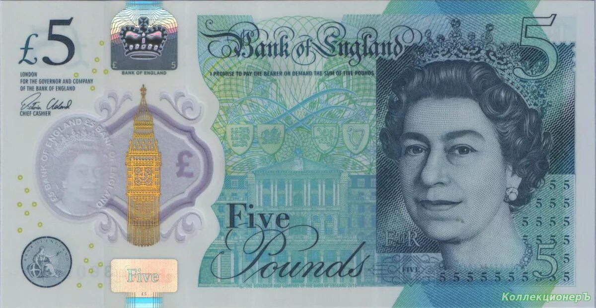 The five pound note