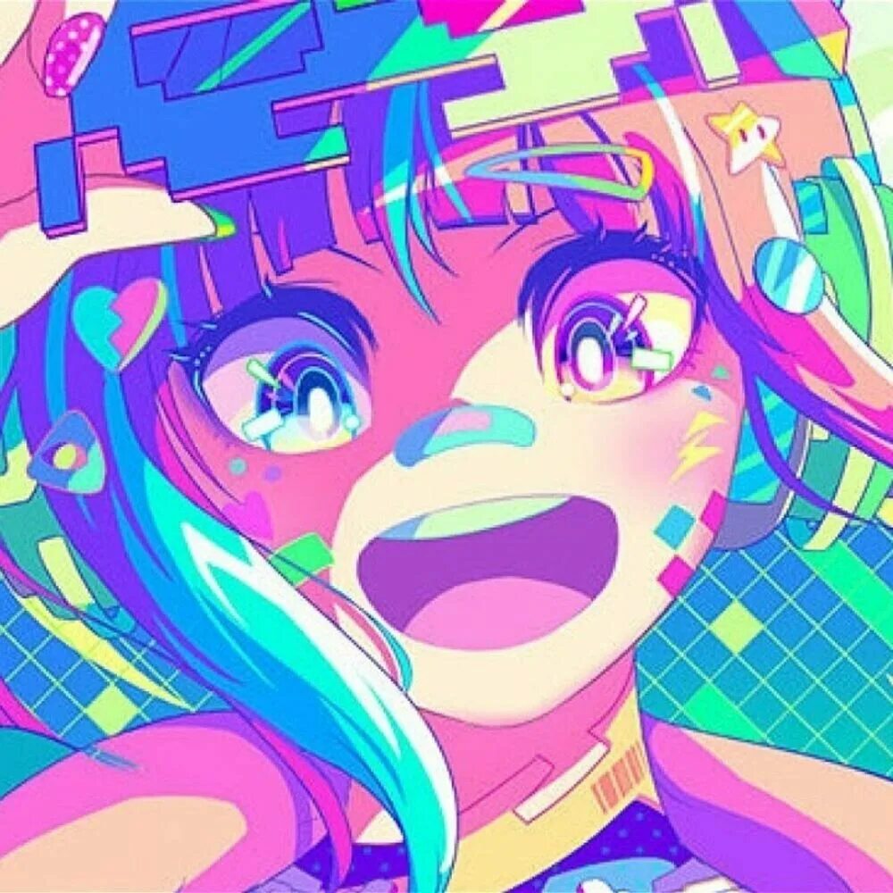 Hyperpop sample. Ахегао глитч. ахегао хатсуне. glitchcore hyperpop.