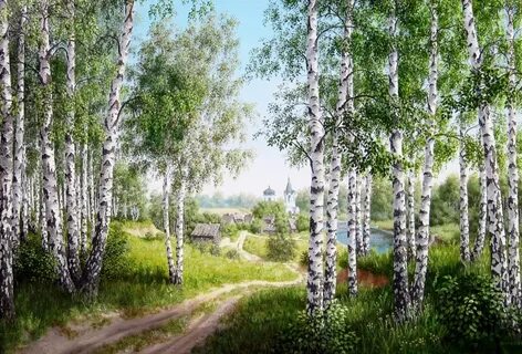 Березовая роща дубовая