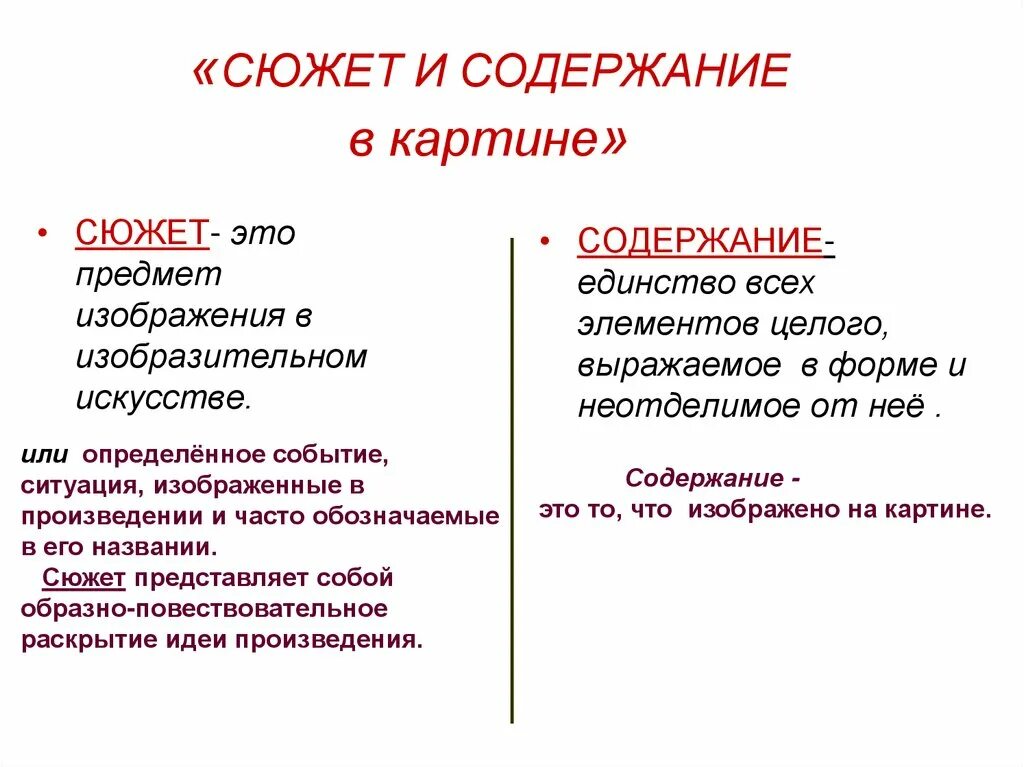 Сюжет и содержание в картине. Содержание в изобразительном искусстве. Сюжет и содержание в картине изо 7. Сюжет в изобразительном искусстве это. Определение понятия сюжет