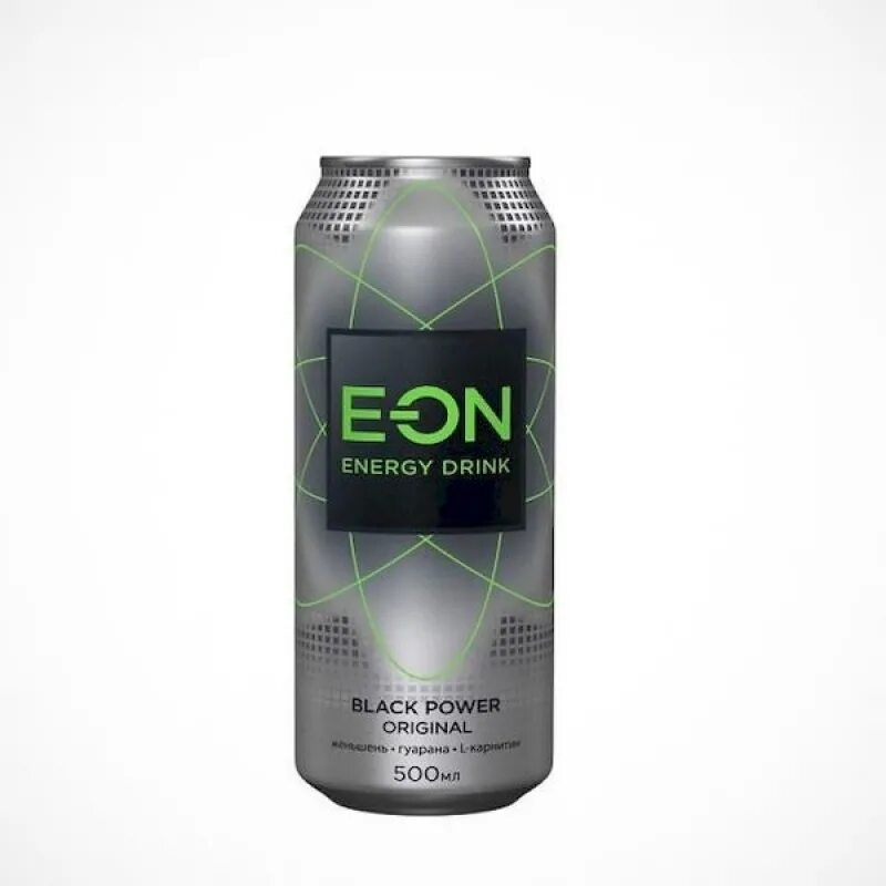 Напиток энергетический e-on Almond Rush 0,45л ж/б. Энергетик Eon серый-белый Black Power. Eon Energy вкусы. Блэк пауэр