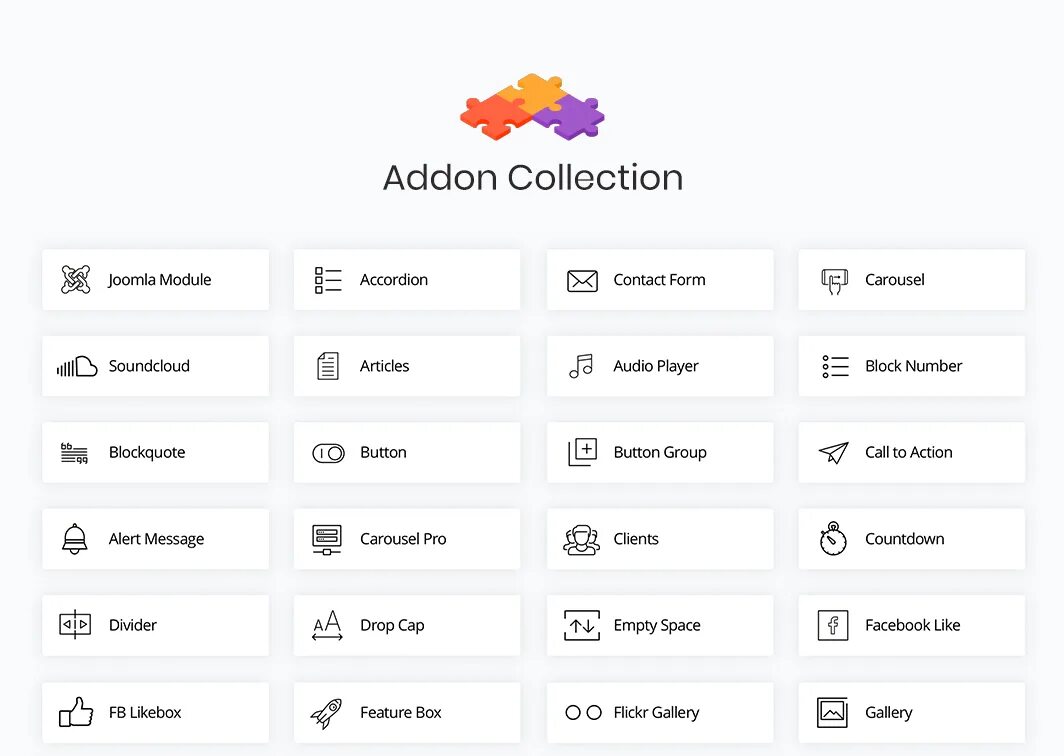 Joomla page builder. Sp page builder.