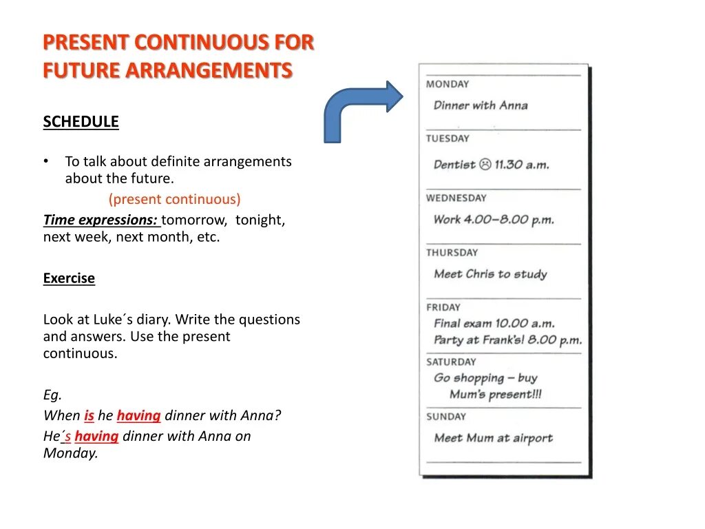 Write questions use the present continuous. Present Continuous for Future. Future present Continuous правила. Present Continuous for Future правила. Задания present Continuous for Future.