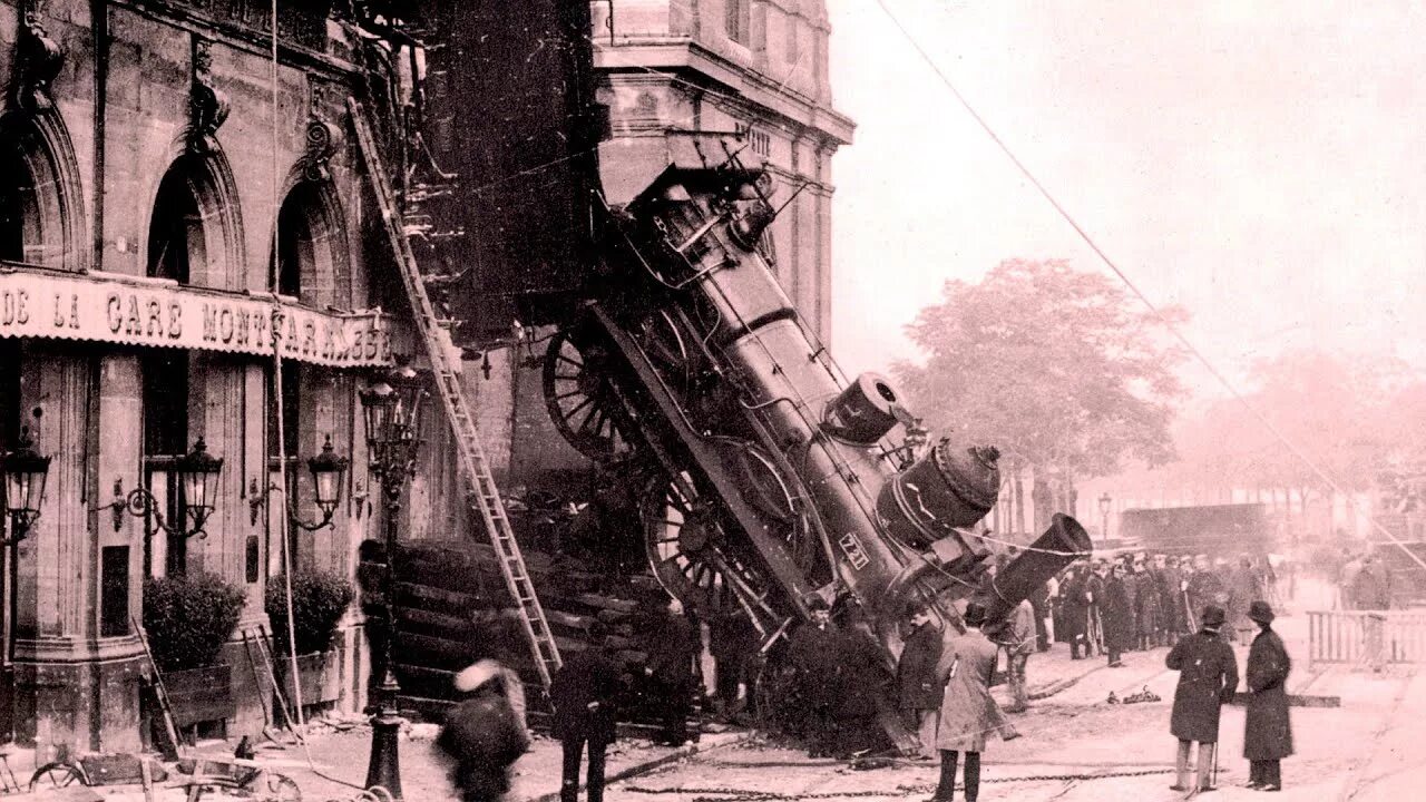 Париж вокзал монпарнас 19 века. Крушение поезда в париже в 1895. Франция 1895. Париж 1895. Франция 1895 года.