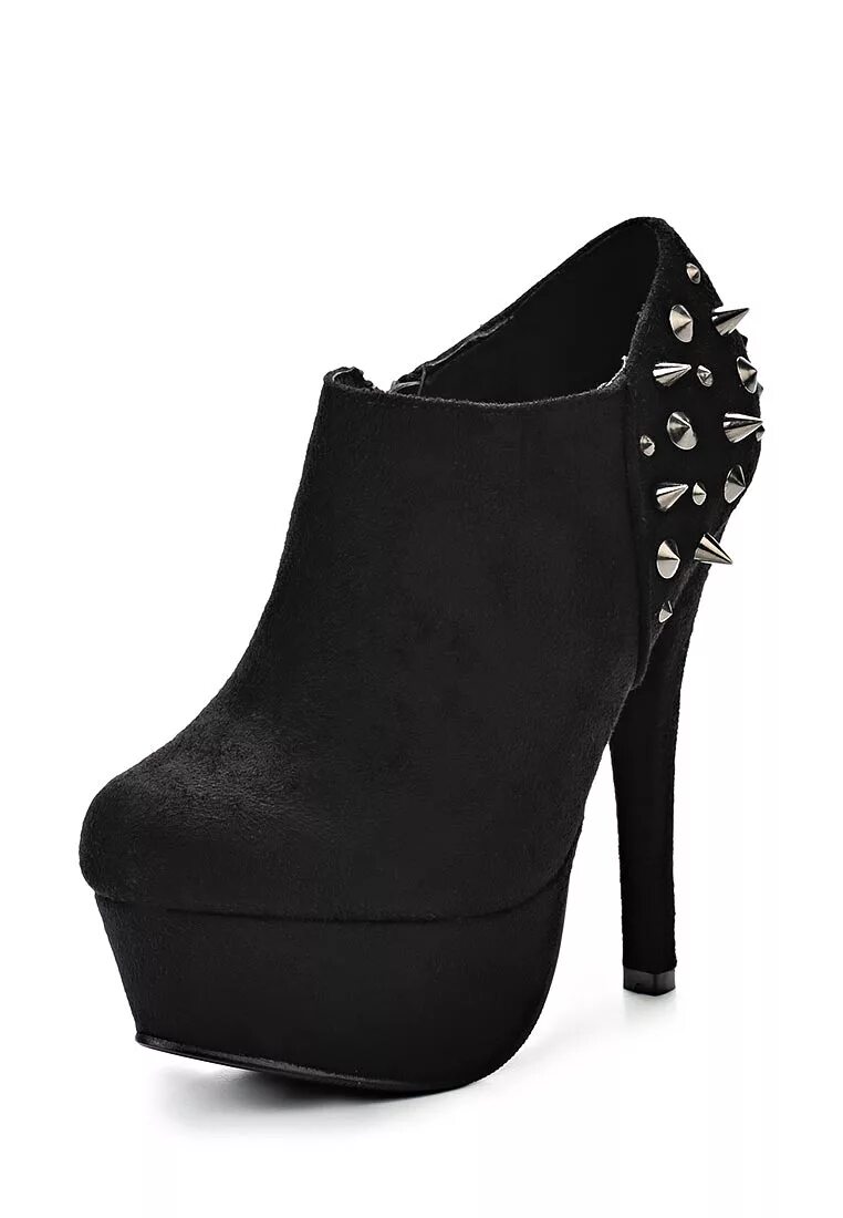 Ботильоны tendance артикул lt2356x-4y3, черный. Ботильоны 37. Ботильоны 37. Поцарапался каблук. Каблук ободранный.