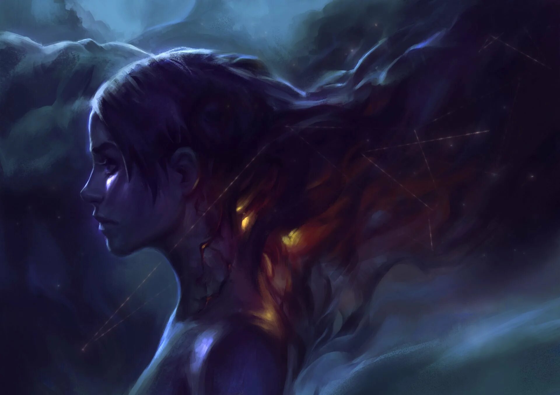 Арт медиум. Магическая девушка. Медиум фэнтези арты. Арт медиум. Телепатия фэнтези.