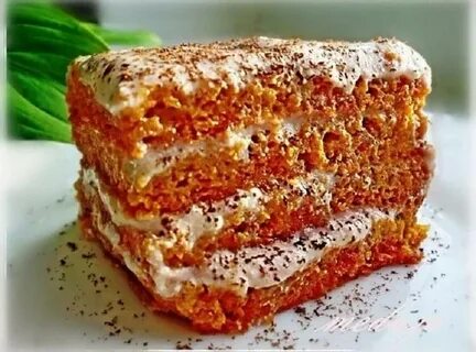 Рецепт торта с морковью