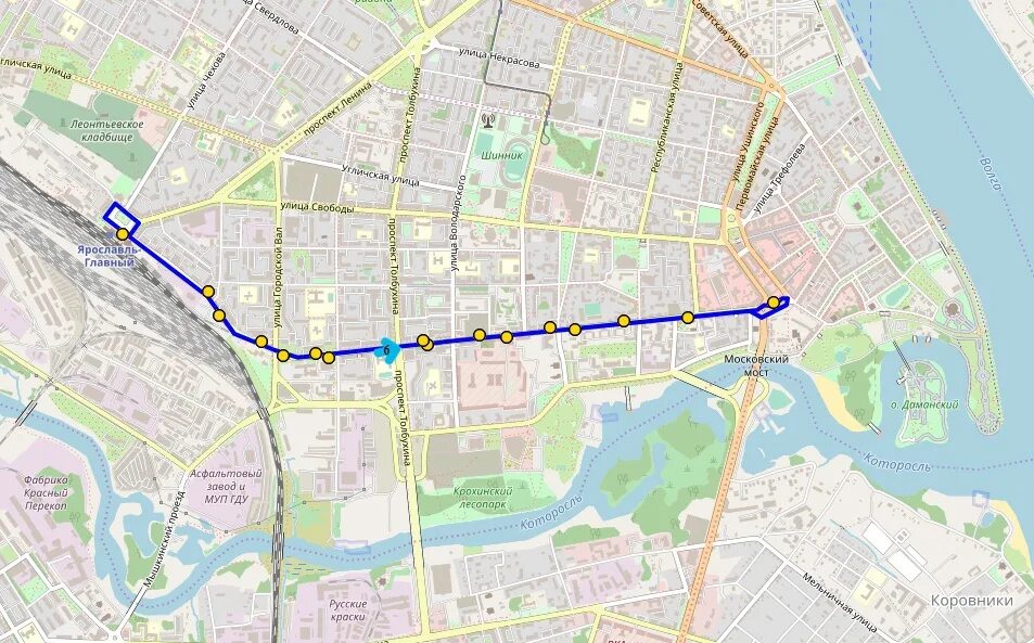 Троллейбус 7 маршрут на карте. Троллейбус 5 Ярославль маршрут. Маршрут троллейбуса 6 Рыбинск. Маршруты троллейбусов Ярославль. Троллейбусные маршруты в Ярославле.
