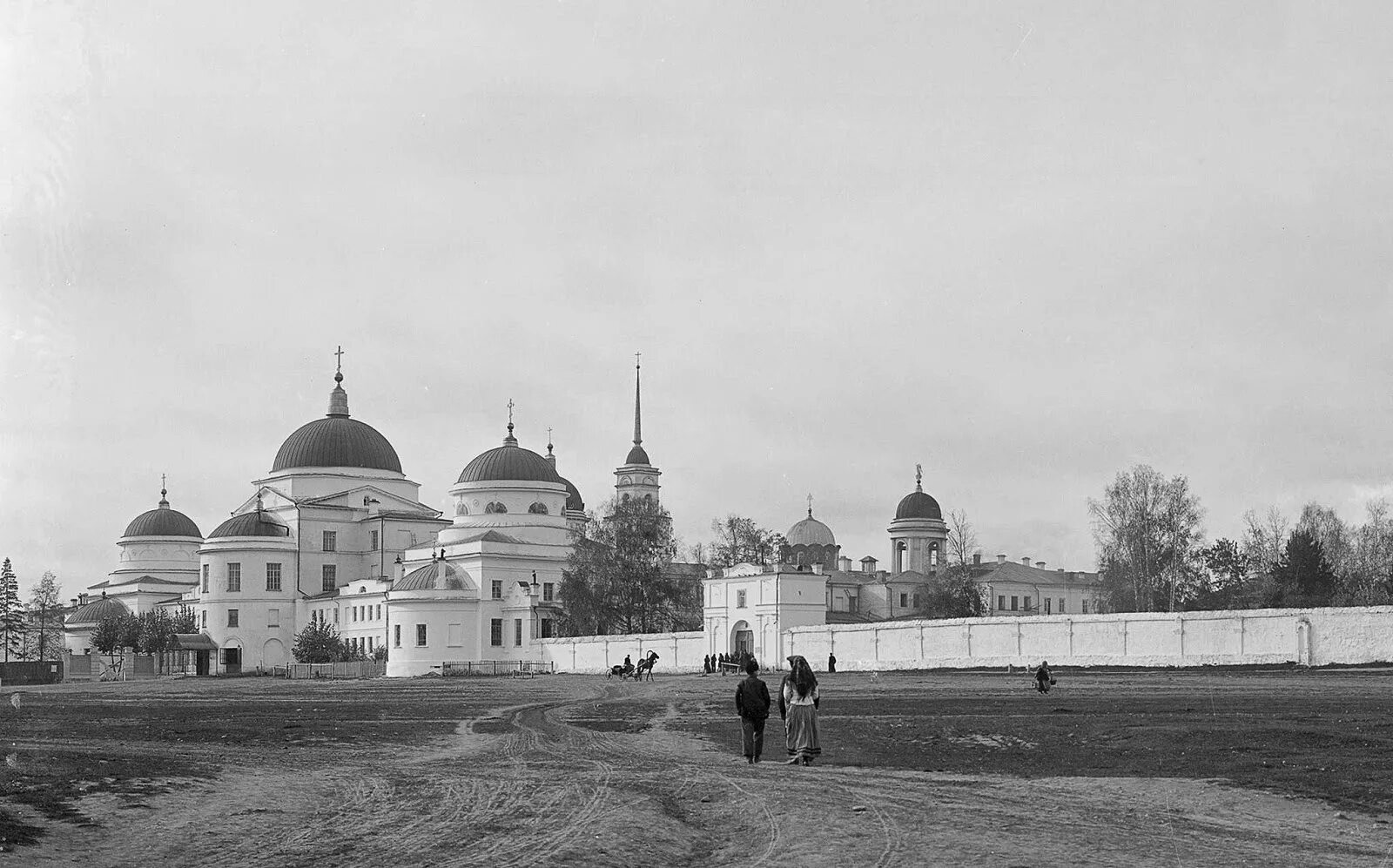 Новотихвинский монастырь в Екатеринбурге. Екатеринбургский Ново-Тихвинский женский монастырь 1809.